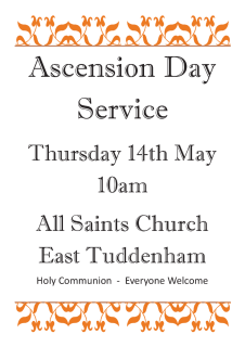 Holy Communion for Ascension Day