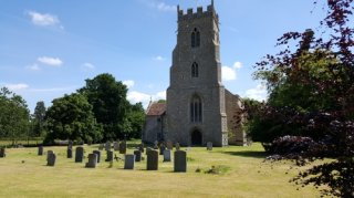 St. Mary's Church, North Tuddenham, standing proud again